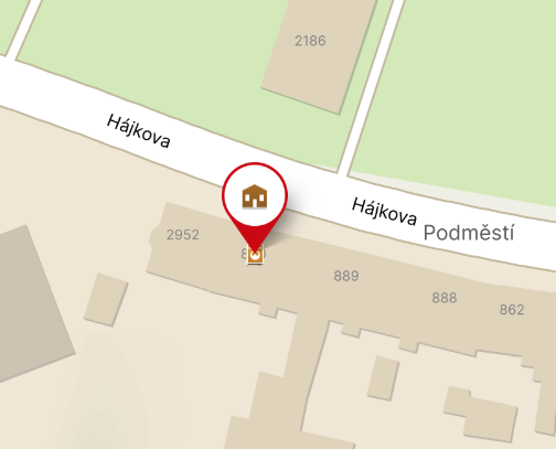 Žatec mapa
